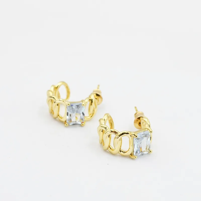 Mary Elegant Hoop sold by Charming Charlie