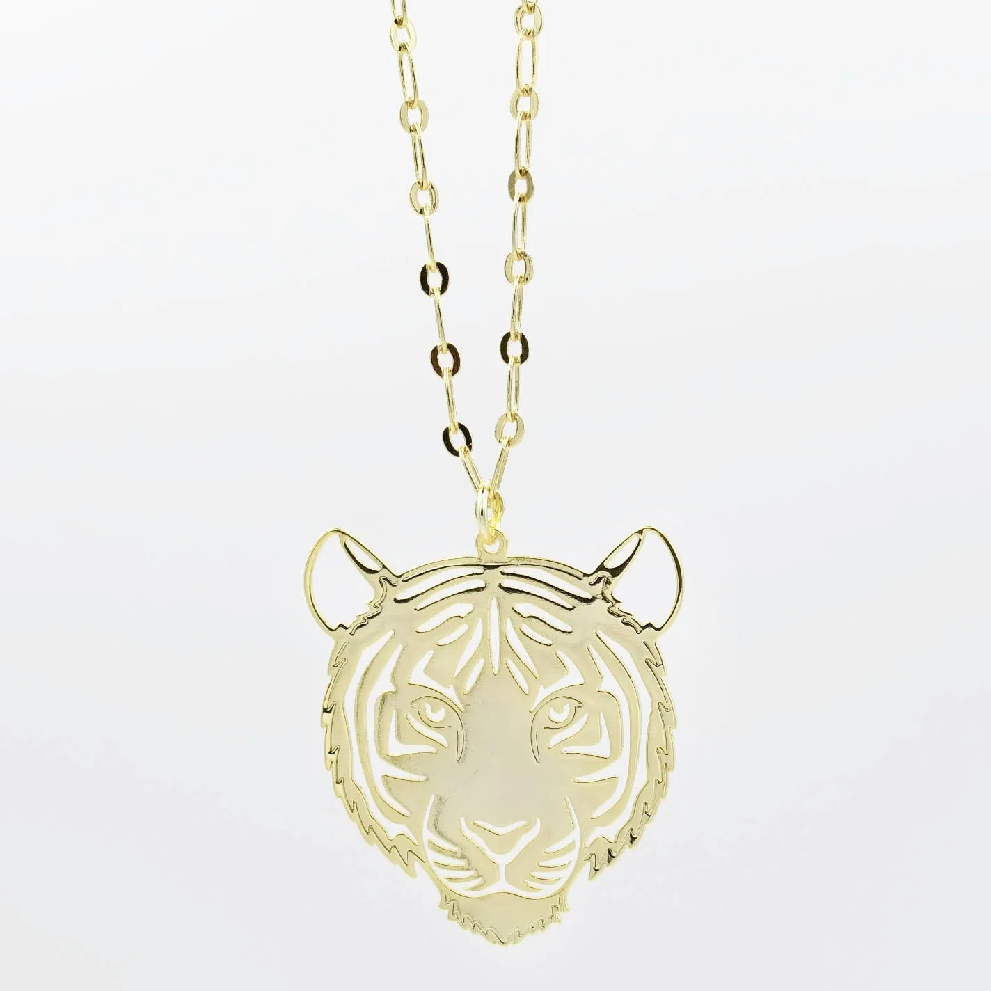 Tiger Necklace Gold sold by Charming Charlie product image thumbnail 2