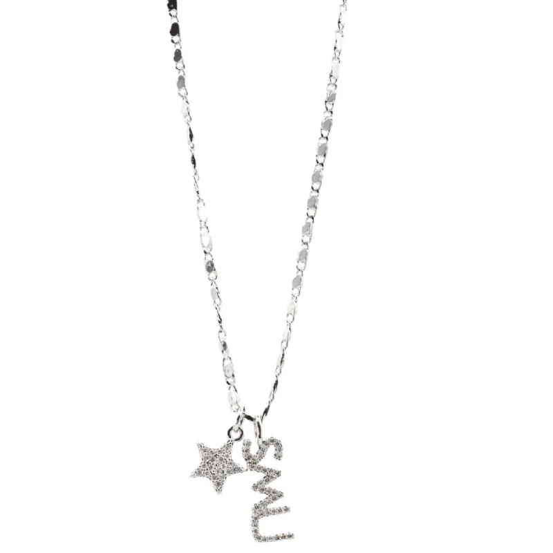 SMU Star Necklace Silver sold by Charming Charlie