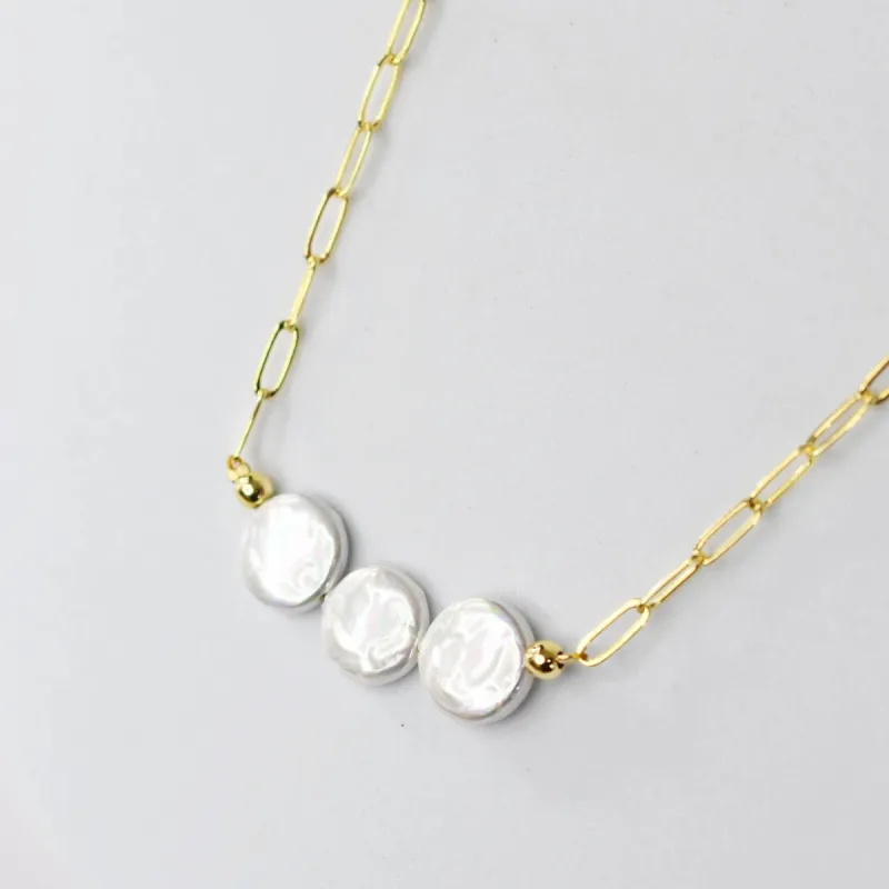 Triple Pearl Necklace sold by Charming Charlie