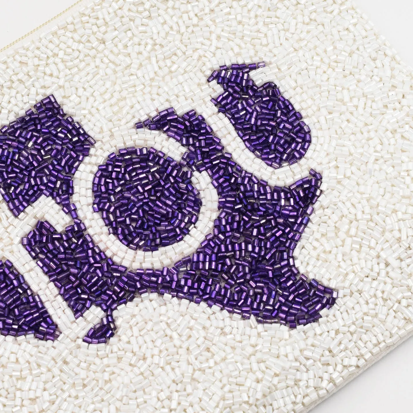 TCU Texas Pouch sold by Charming Charlie product image thumbnail 2