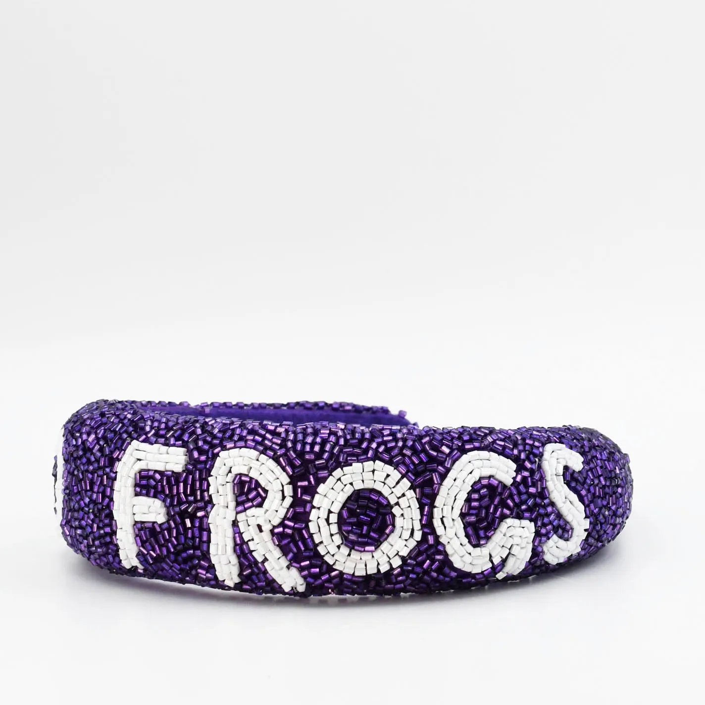 GO FROGS Headband sold by Charming Charlie product image thumbnail 2