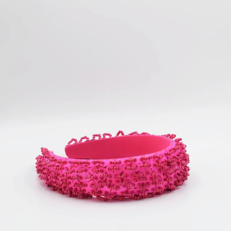 Beaded Bliss Hot Pink sold by Charming Charlie