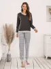 Long Sleeve Top and Polka Dot Pants Set sold by Charming Charlie