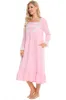 Lace Detail Square Neck Flounce Sleeve Night Dress sold by Charming Charlie
