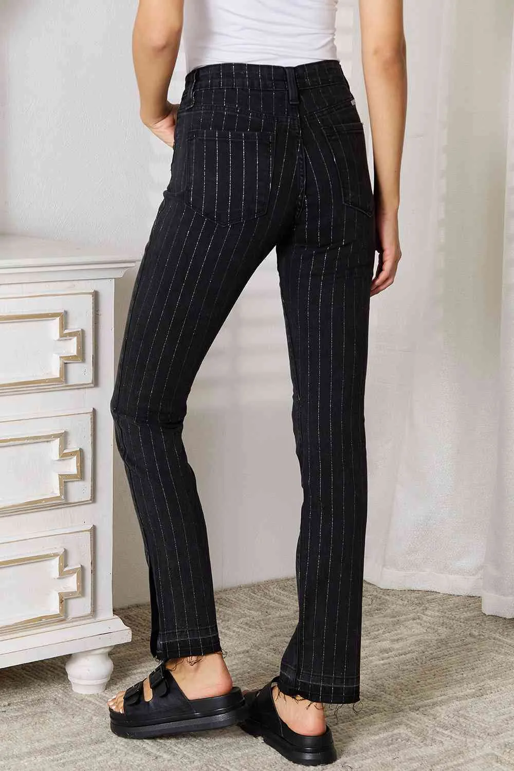 Kancan Striped Pants with Pockets sold by Charming Charlie product image thumbnail 2