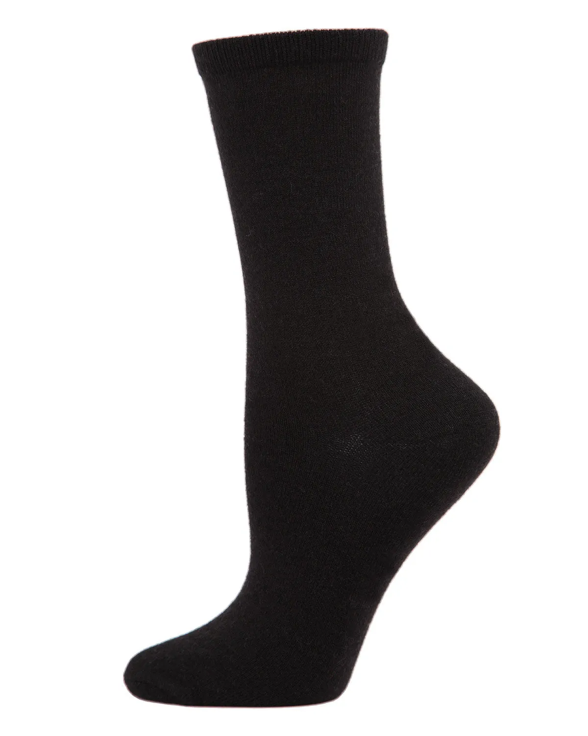 Women's Solid Soft Flat Knit Cashmere Blend Crew Sock sold by Charming Charlie product image thumbnail 4