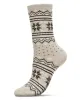 Women's Soft Fair Isle Cashmere Blend Crew Socks sold by Charming Charlie