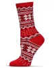 Women's Soft Fair Isle Cashmere Blend Crew Socks sold by Charming Charlie