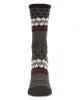 Women's Soft Winter Fair Isle Cashmere Blend Crew Socks sold by Charming Charlie
