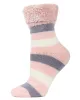 Women's Multi Stripe Plush Cabin Socks sold by Charming Charlie