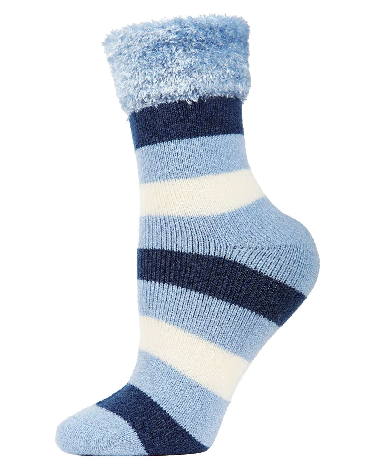 Women's Multi Stripe Plush Cabin Socks sold by Charming Charlie