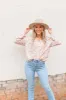 The Kathryn Button Down Floral Top sold by Charming Charlie