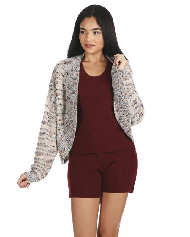 Women's Multicolor Lightweight Sweater Knit Shrug sold by Charming Charlie