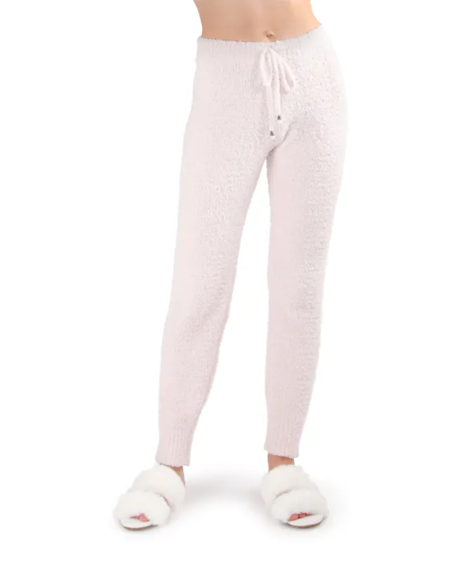 Women's Chenille Drawstring Ultra-Plush Jogger Pants sold by Charming Charlie