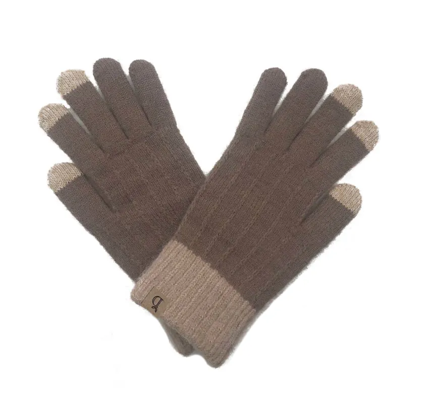 Textured Knit Touch Gloves sold by Charming Charlie