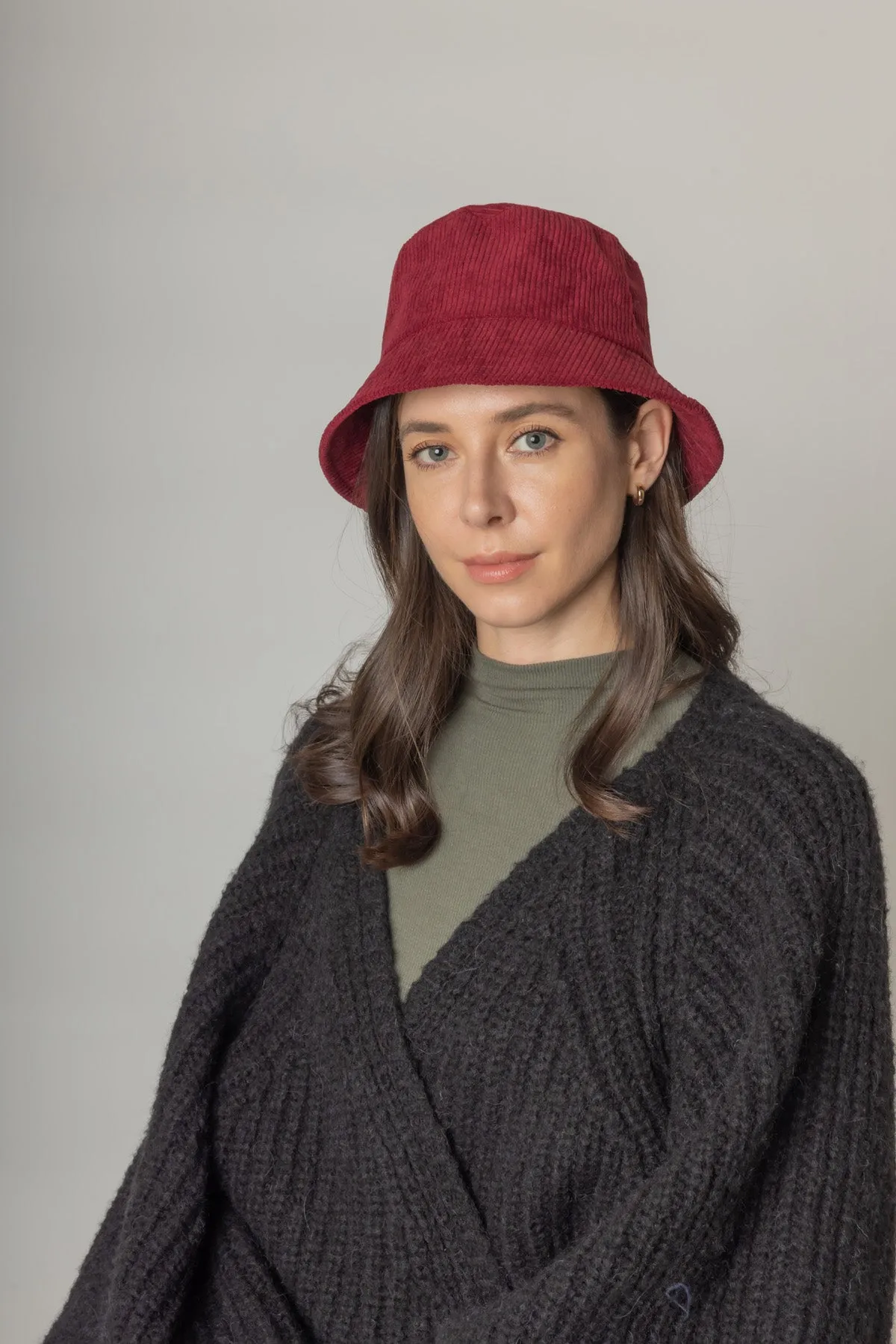 Thin Corduroy Bucket Hat sold by Charming Charlie product image thumbnail 3