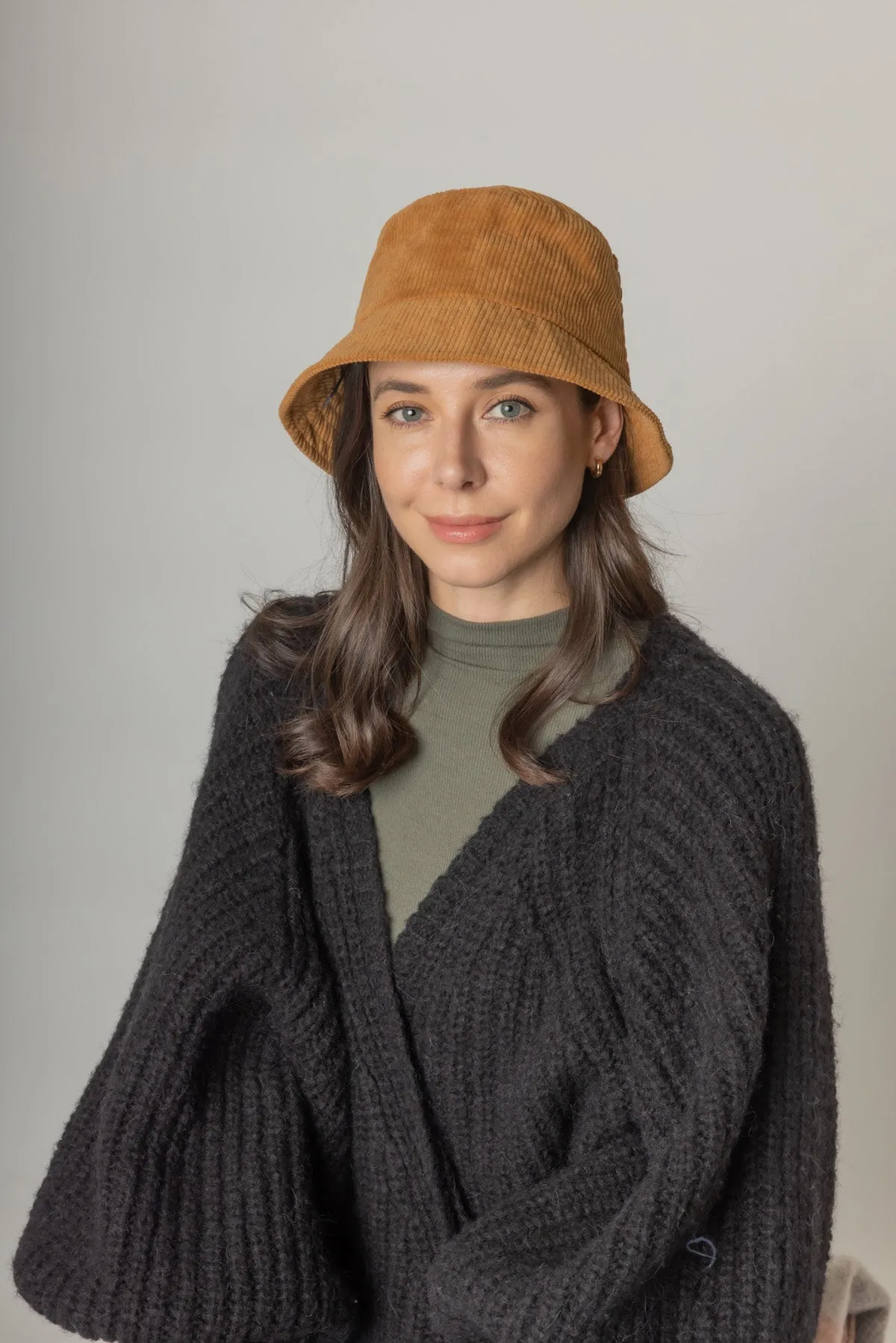 Thin Corduroy Bucket Hat sold by Charming Charlie product image thumbnail 4