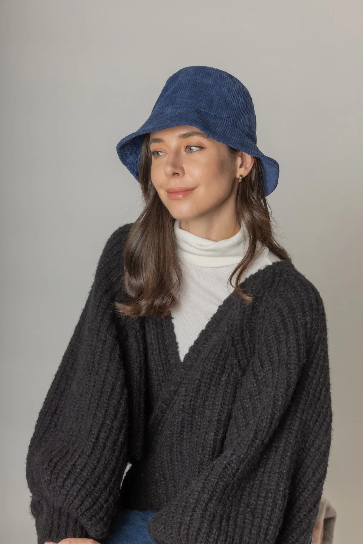 Thin Corduroy Bucket Hat sold by Charming Charlie product image thumbnail 5