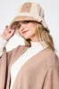 Two Tone Sherpa Bucket Hat sold by Charming Charlie
