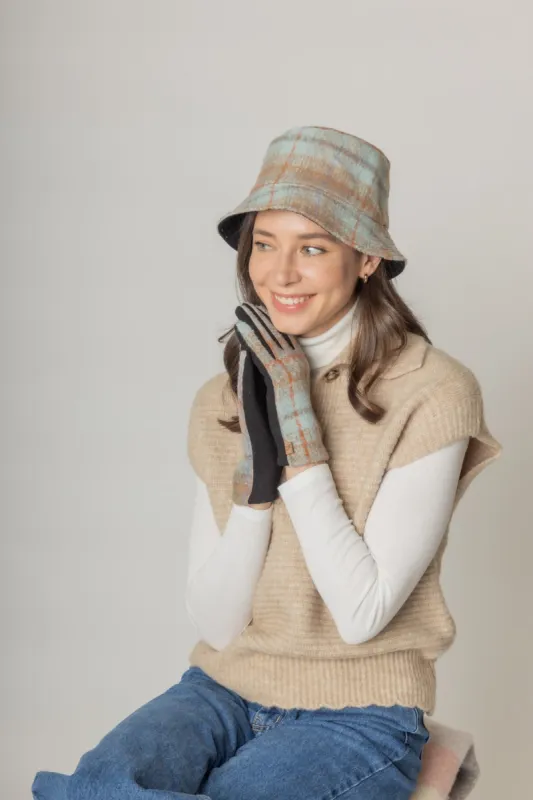 Plaid Bucket Hat sold by Charming Charlie