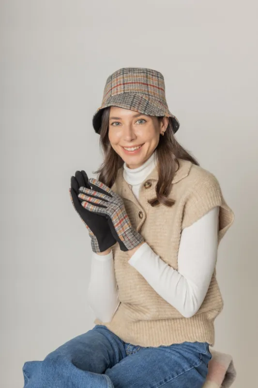 Plaid Bucket Hat sold by Charming Charlie