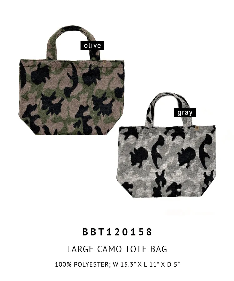 Large Camo Tote Bag sold by Charming Charlie product image thumbnail 4