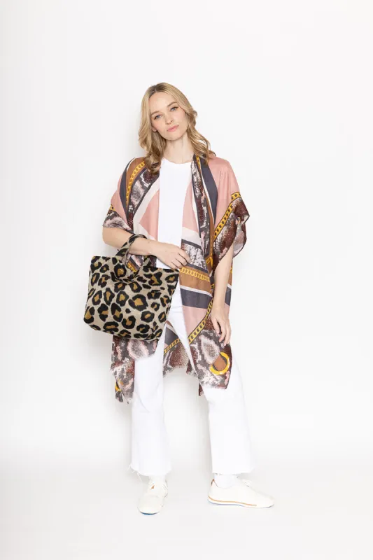 Large Leopard Tote Bag sold by Charming Charlie