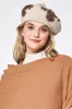 Leaf Knit Pattern Beret sold by Charming Charlie
