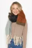 Multi Stripe Cozy Scarf With Fringe sold by Charming Charlie