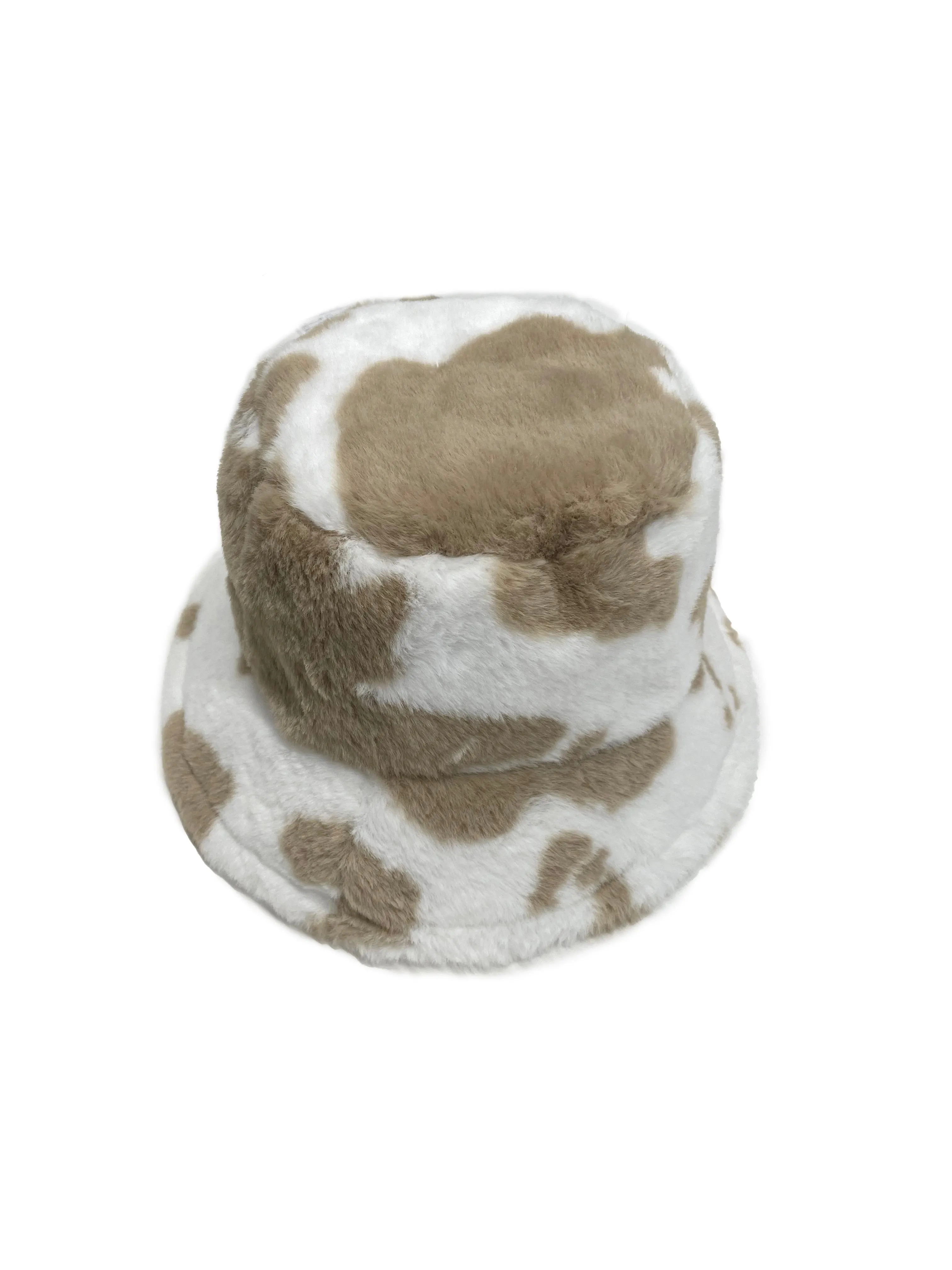Cow Faux Fur Bucket Hat sold by Charming Charlie product image thumbnail 2