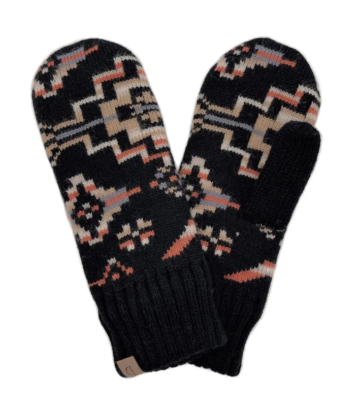 Aztec Mittens With Ribbed Cuff sold by Charming Charlie