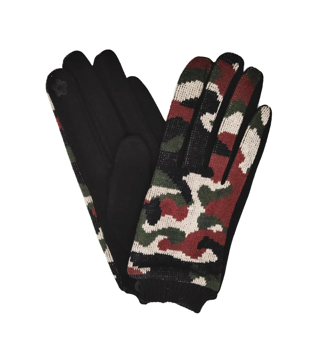 Camo Touch Gloves sold by Charming Charlie product image thumbnail 3