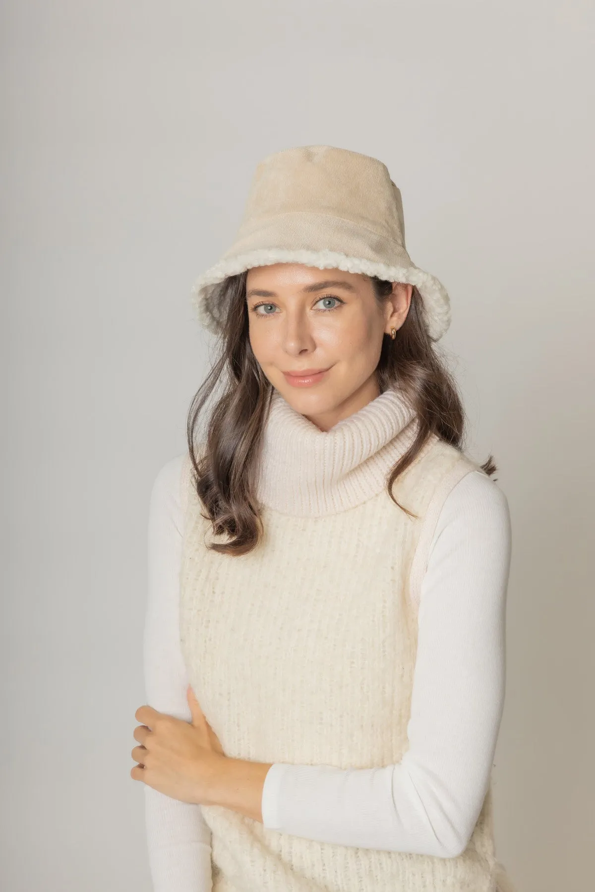 Corduroy Bucket Hat sold by Charming Charlie product image thumbnail 4