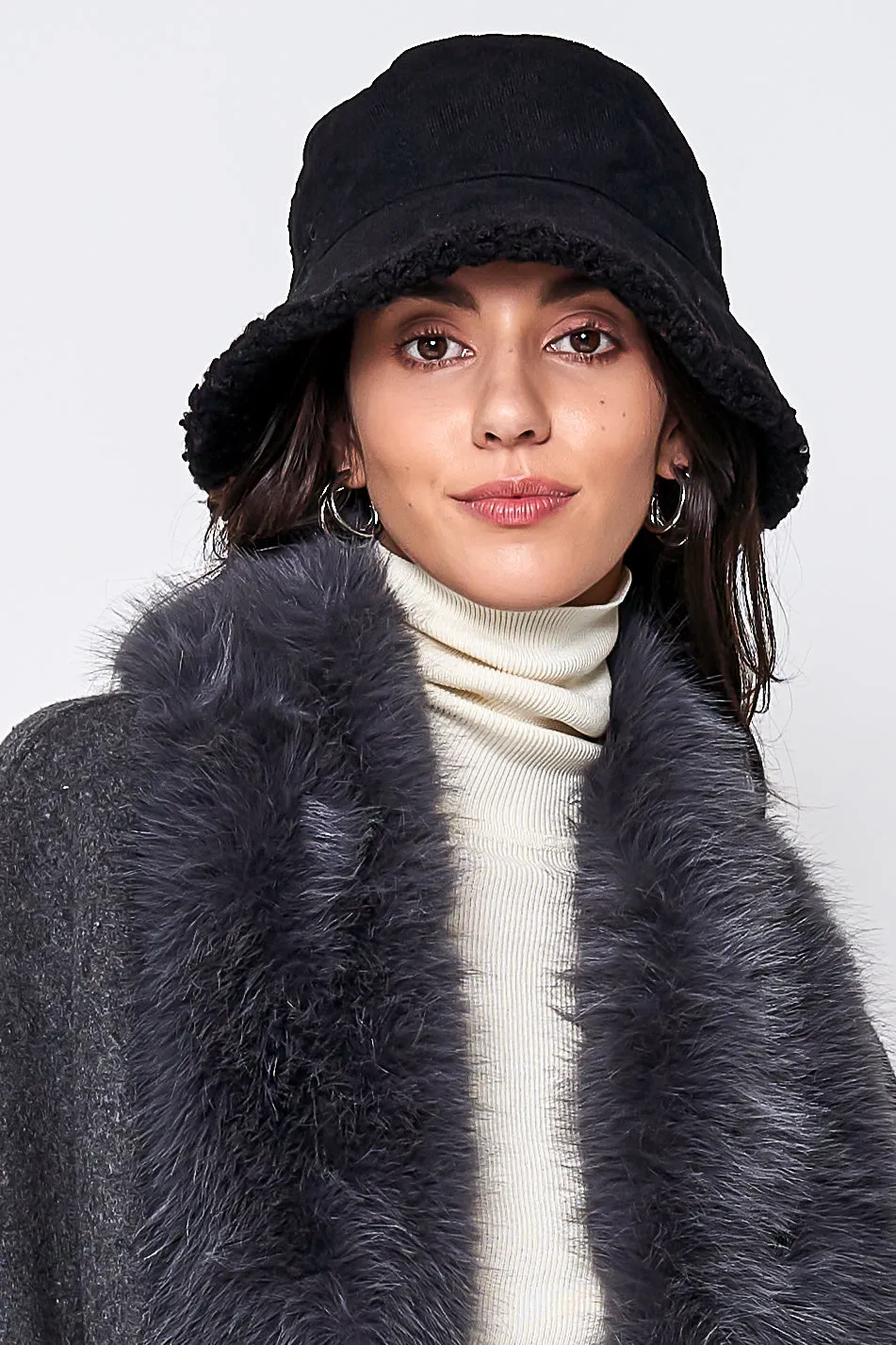 Corduroy Bucket Hat sold by Charming Charlie product image thumbnail 3