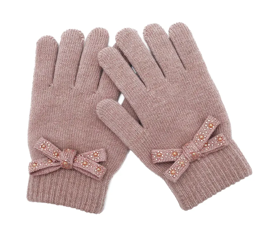 Embellished Bow Gloves sold by Charming Charlie