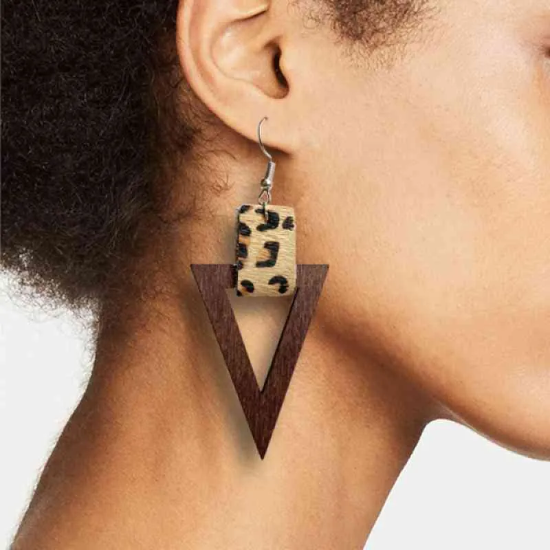 Geometric Drop Earrings sold by Charming Charlie