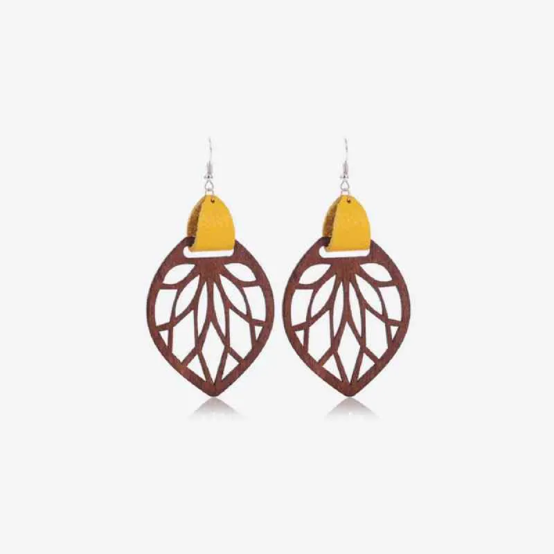 Leaf Drop Earrings sold by Charming Charlie