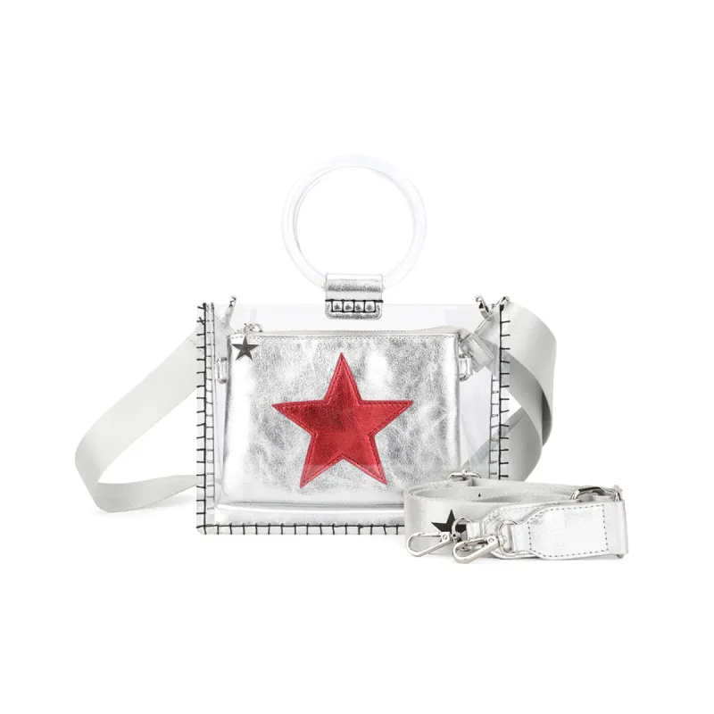 MINI MOLLY - SILVER RED sold by Charming Charlie