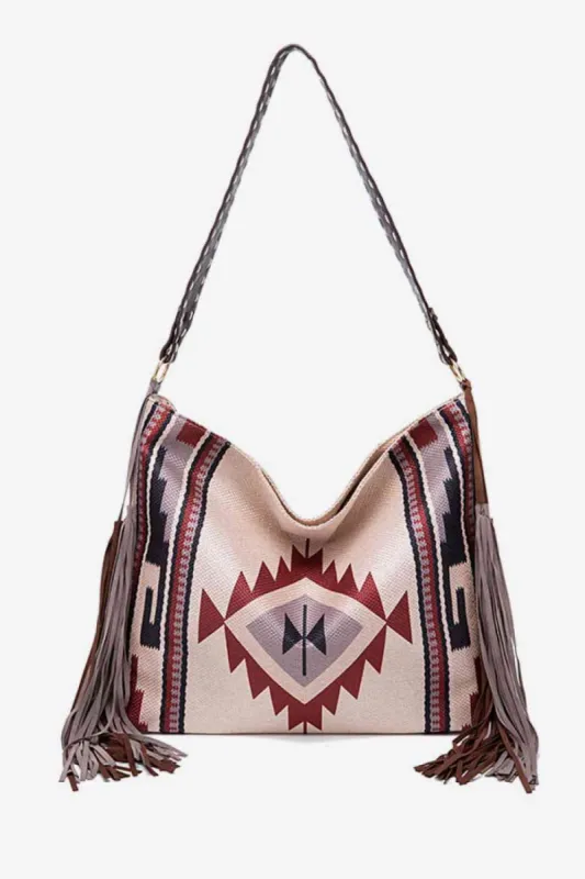 Geometric Canvas Tote Bag sold by Charming Charlie