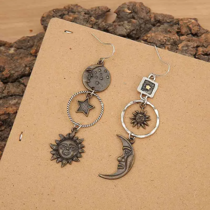 Star, Sun, and Moon Earrings sold by Charming Charlie product image thumbnail 3