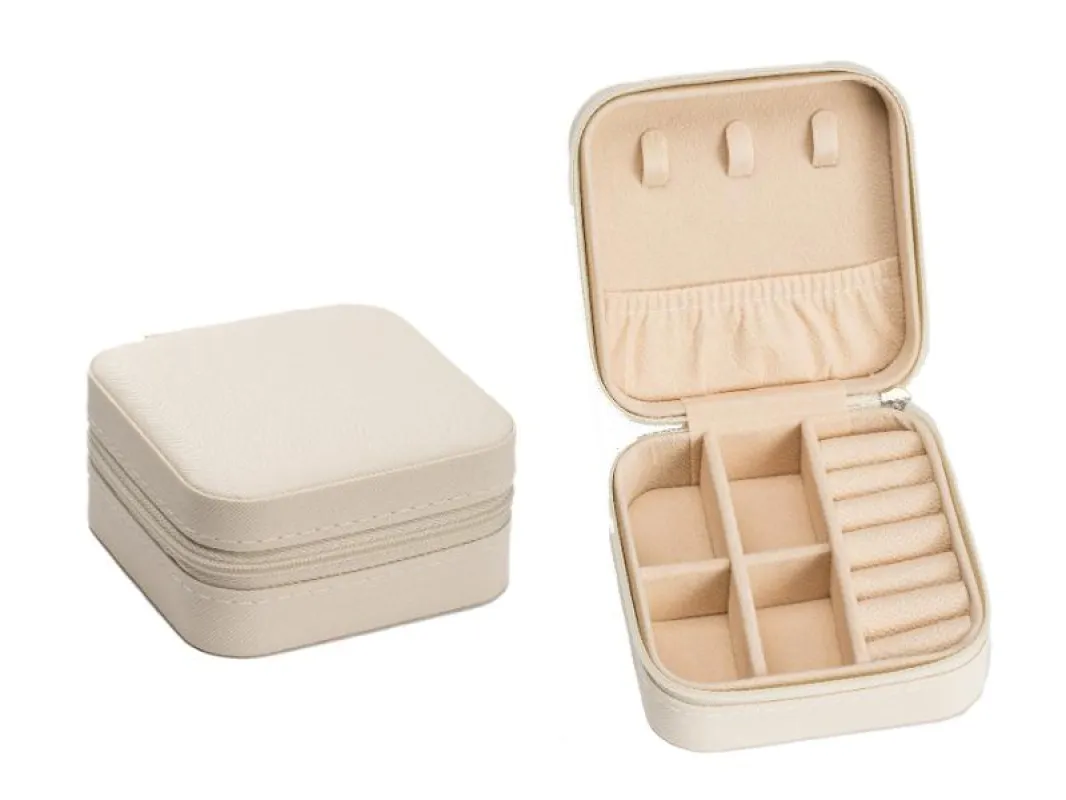 White Square Jewelry Box sold by Charming Charlie
