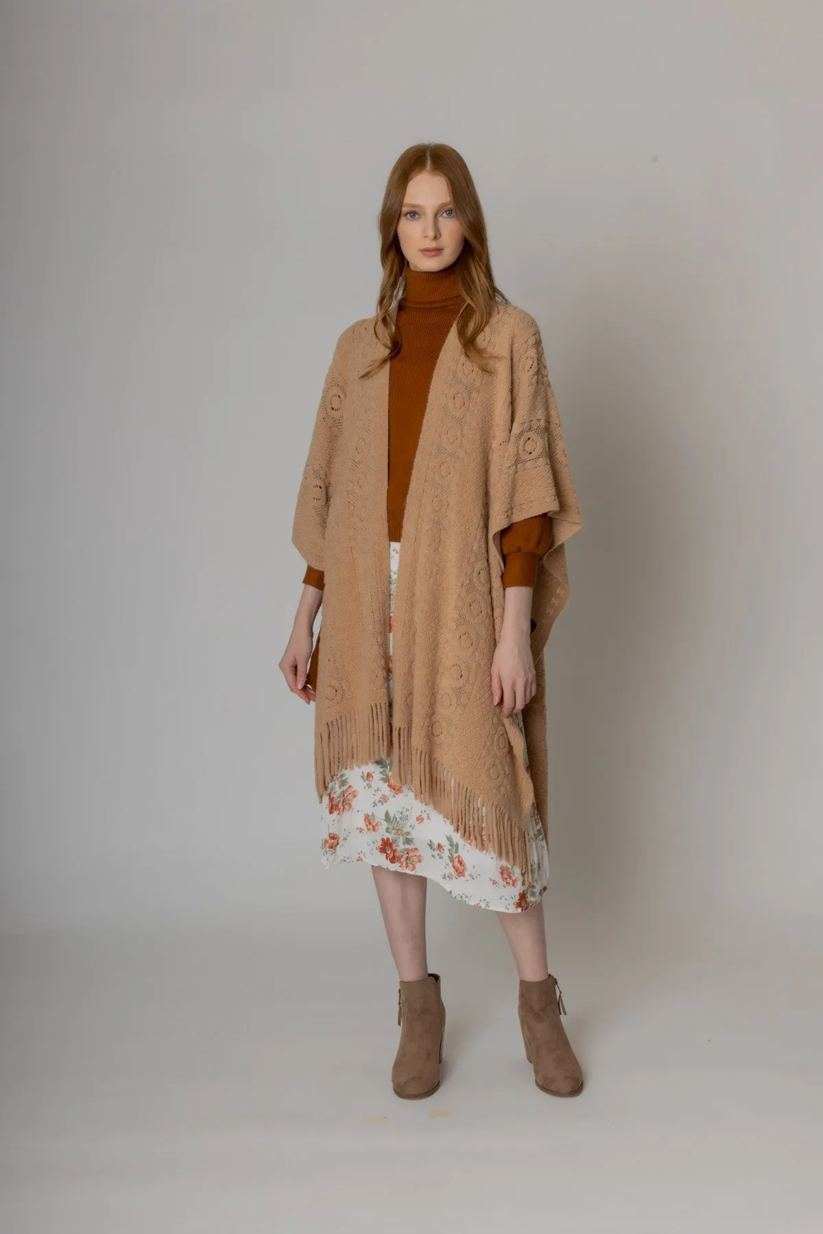 Crochet Kimono sold by Charming Charlie product image thumbnail 3