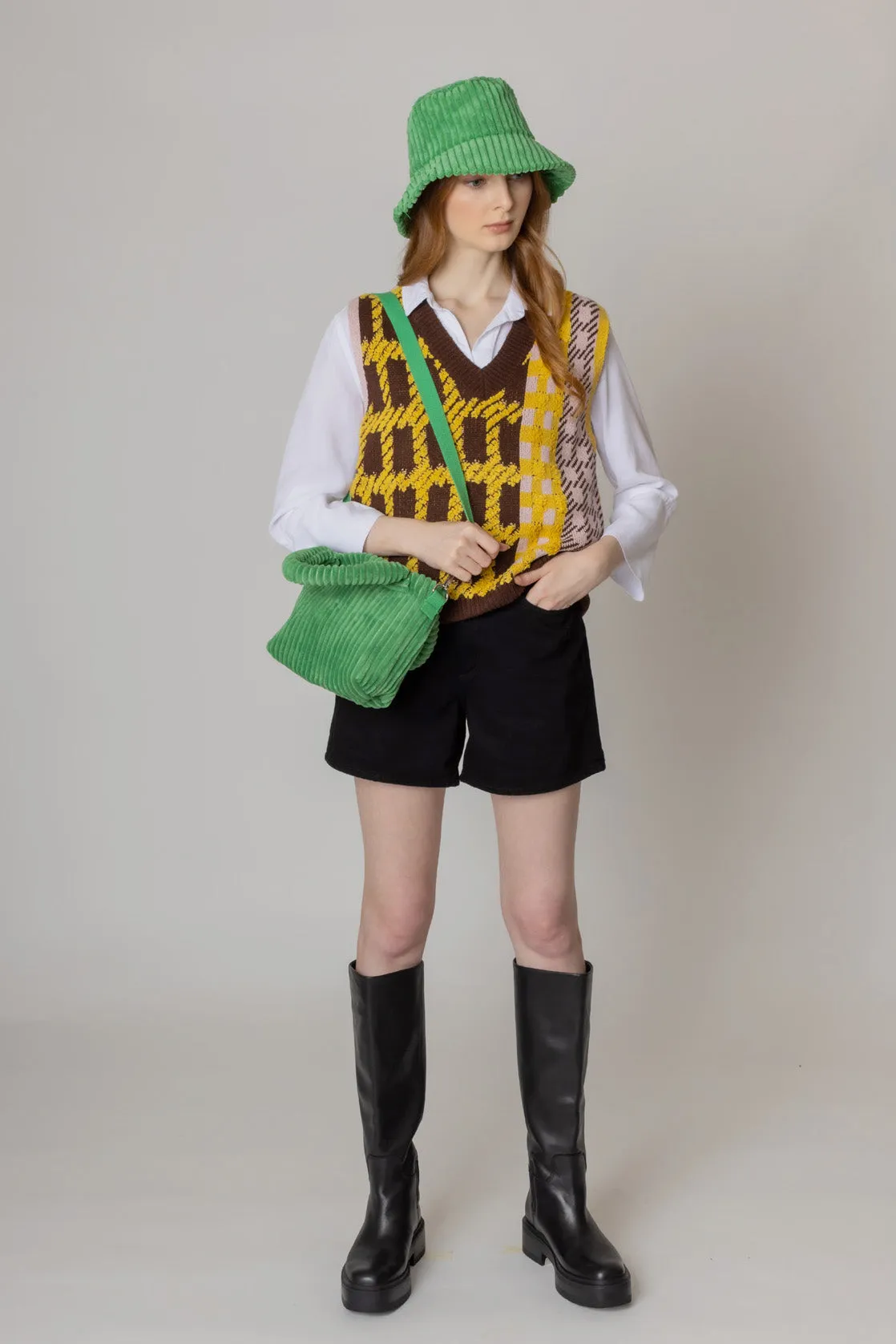 Corduroy Tote Bag sold by Charming Charlie product image thumbnail 3