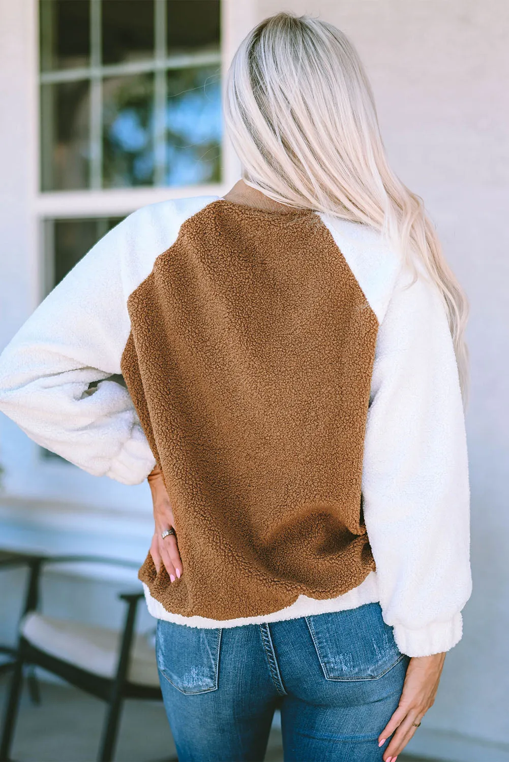 Snap Down Raglan Sleeve Jacket sold by Charming Charlie product image thumbnail 2