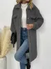 Collared Neck Drop Shoulder Coat sold by Charming Charlie