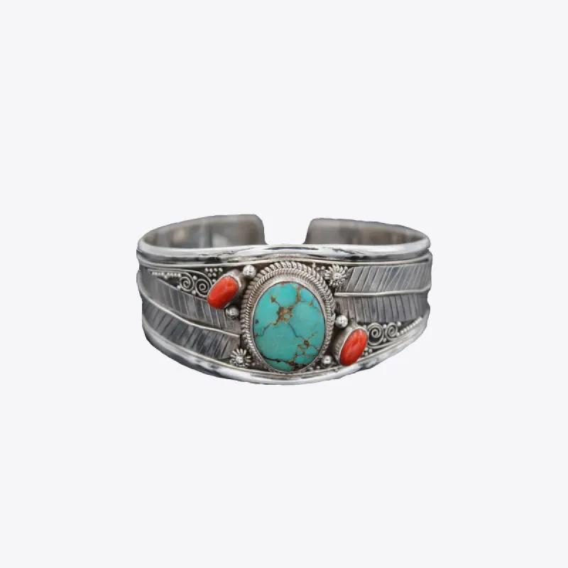 Turquoise Open Bracelet sold by Charming Charlie