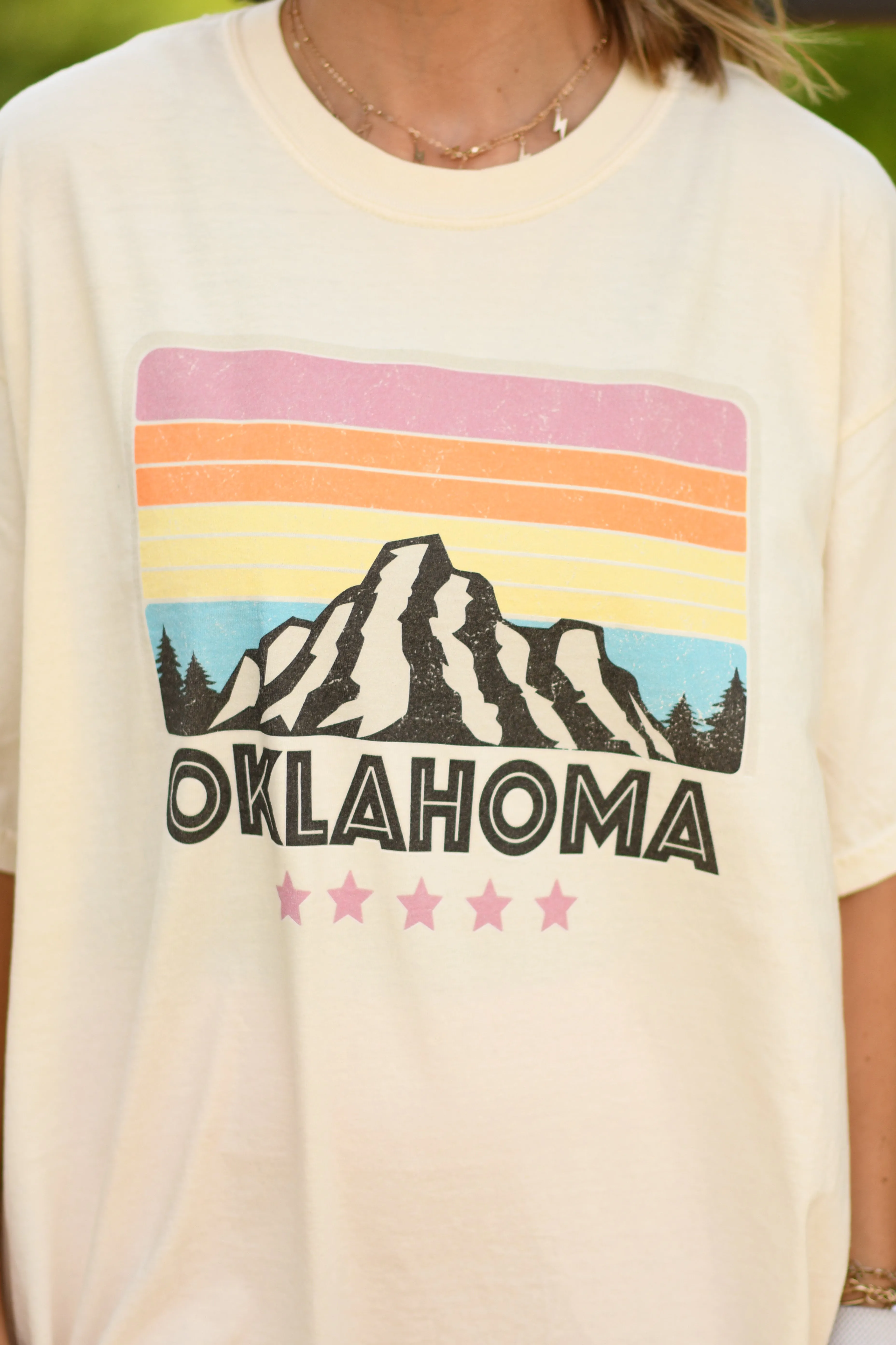 Oklahoma Mountains Tee sold by Charming Charlie product image thumbnail 4
