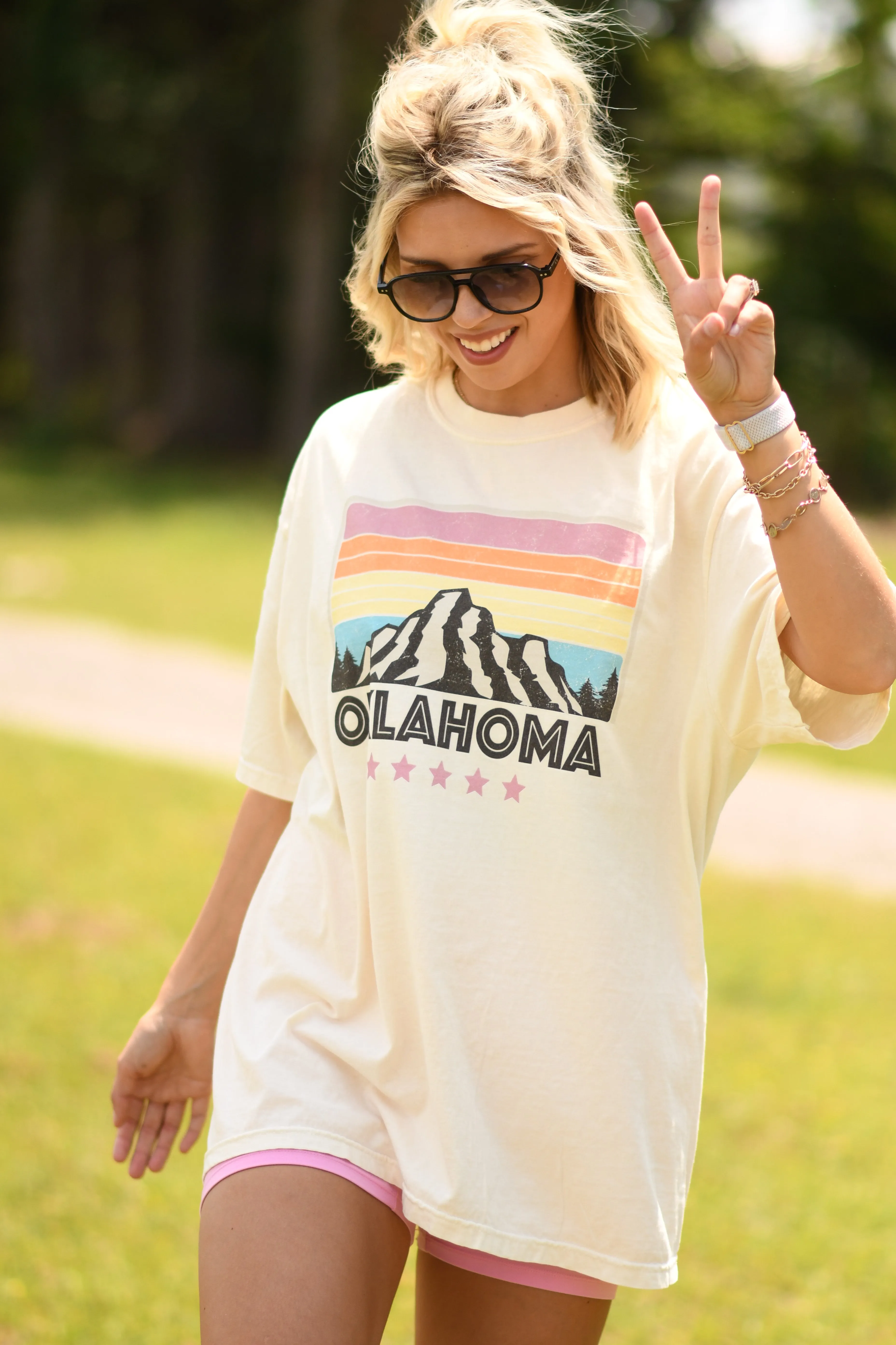 Oklahoma Mountains Tee sold by Charming Charlie product image thumbnail 2