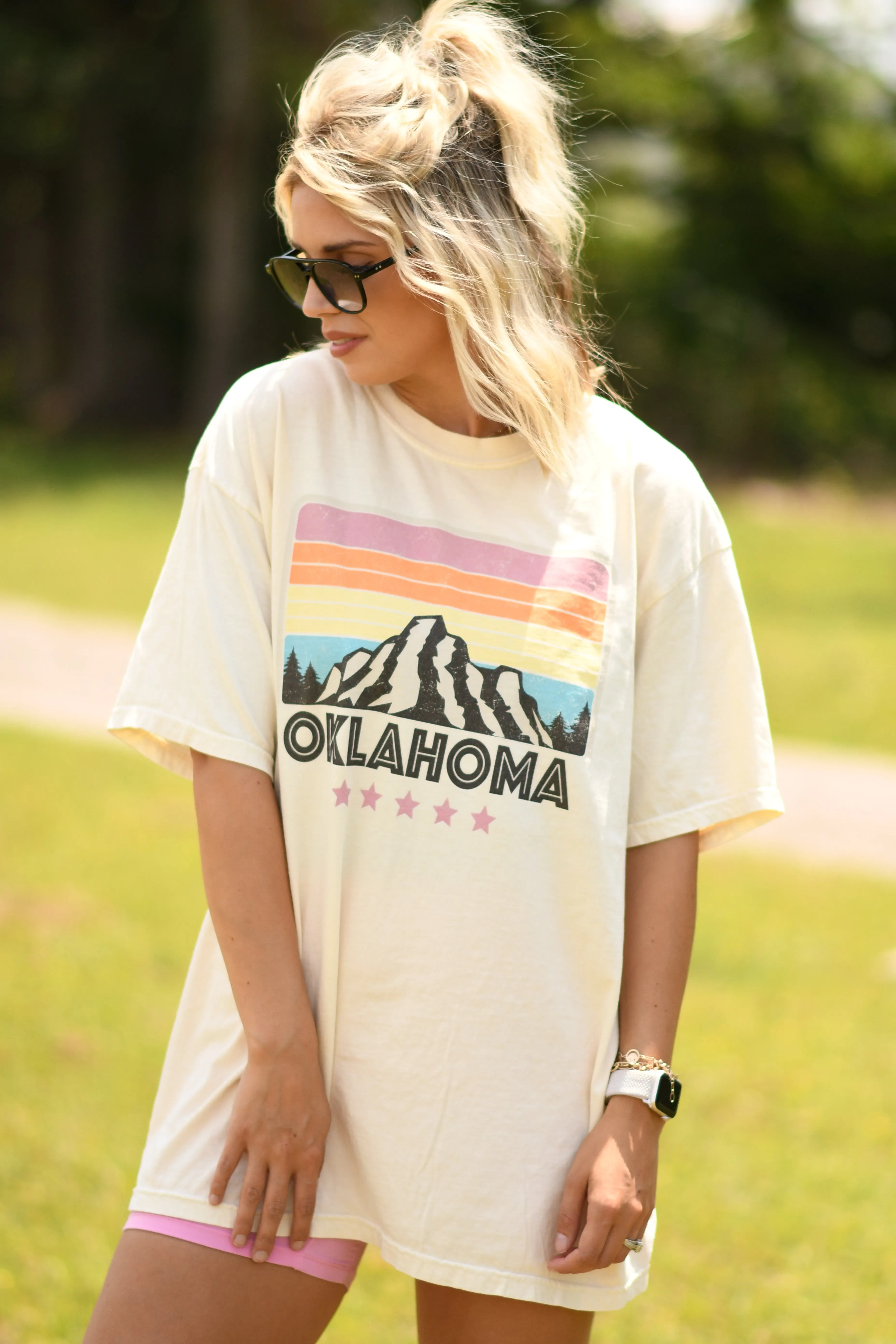 Oklahoma Mountains Tee sold by Charming Charlie product image thumbnail 3